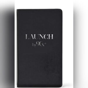 New Sealed 90X Undated 90-Day Goal Planner Productivity Journal Black Cover.90-